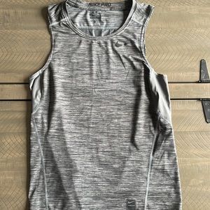 Medium Grey Nike Pro Cut Off
